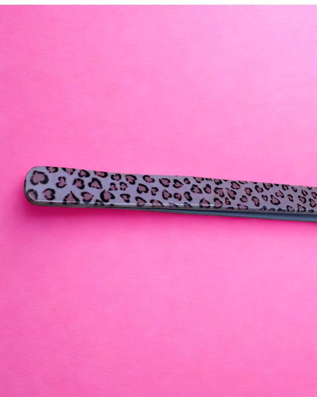 Pink Cheetah Tweezers | Lash Extensions Supplies| Dollz Mink