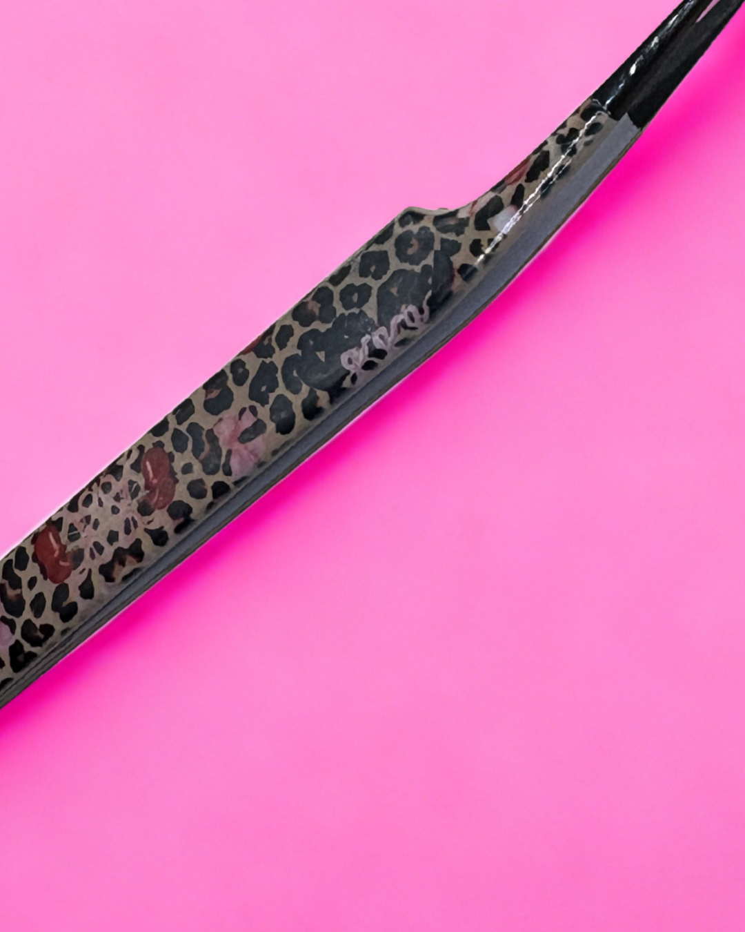Cherry “Pop” Cheetah Tweezers