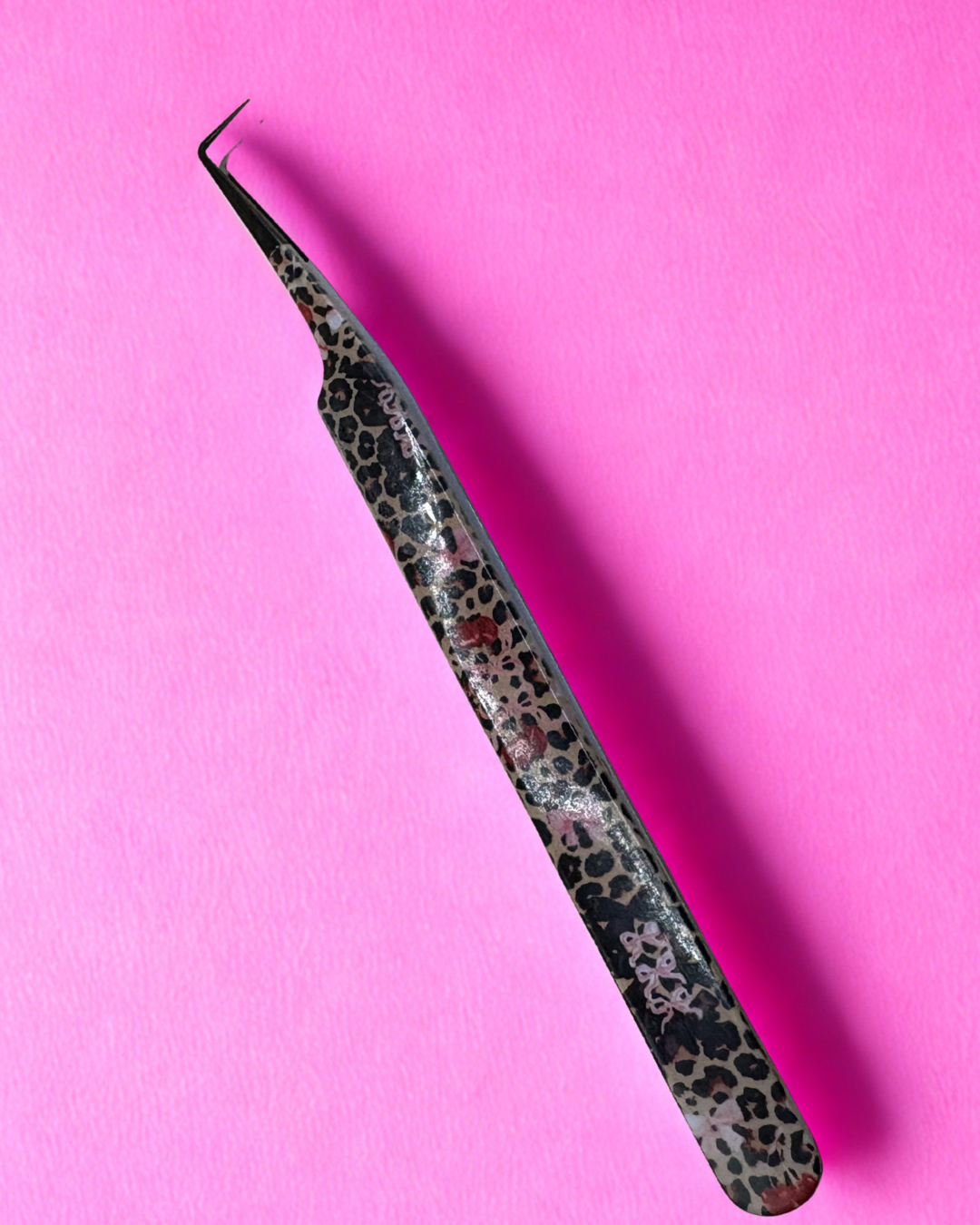 Cherry “Pop” Cheetah Tweezers