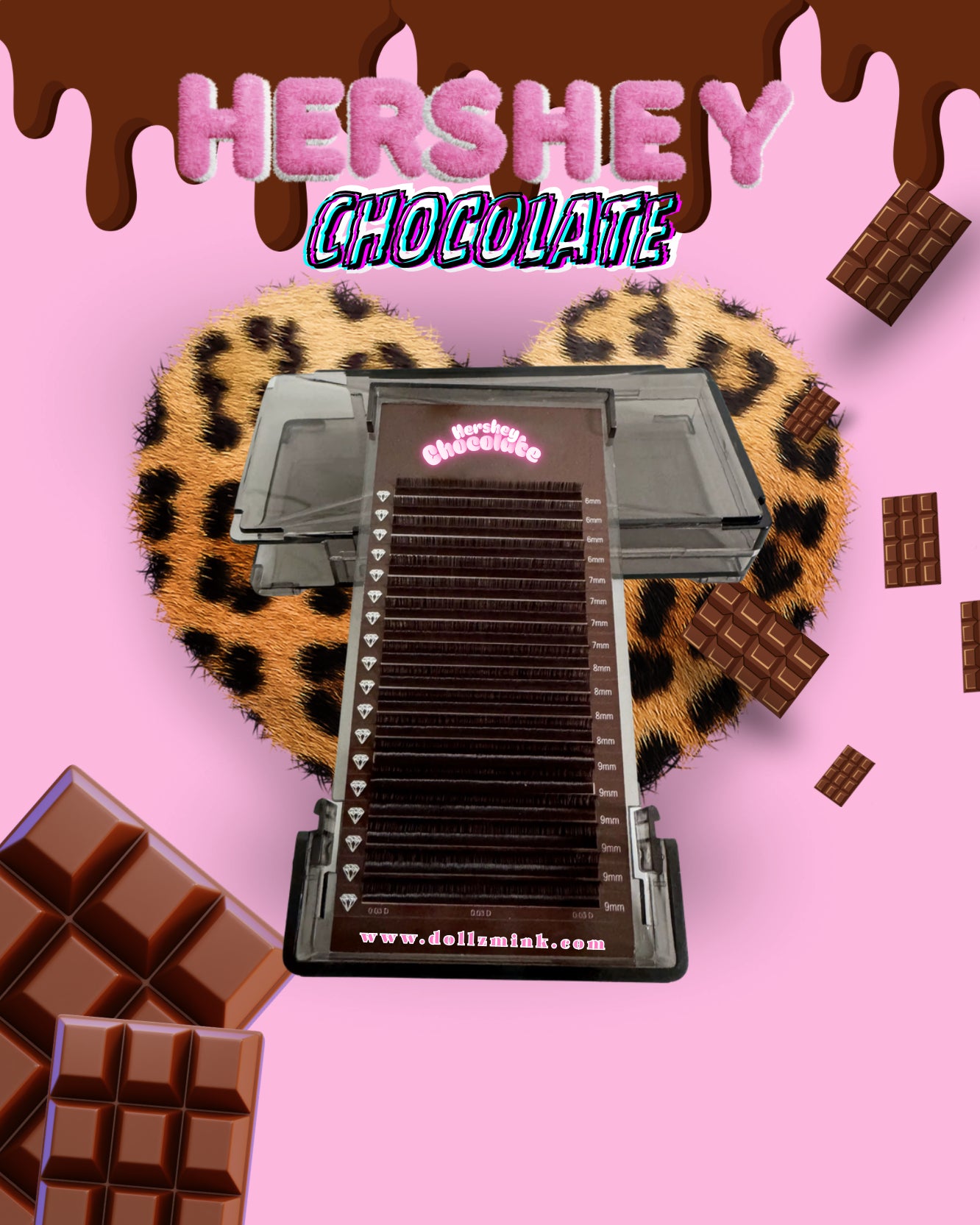 Hershey Chocolate Cashmere Lash Trays (coming soon)