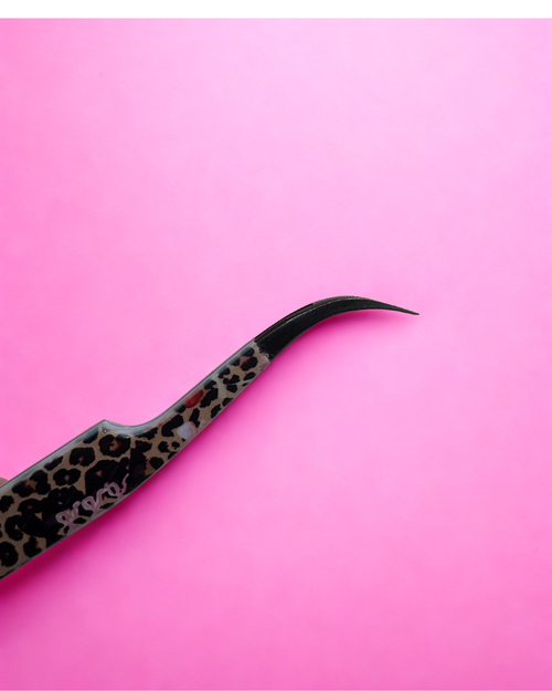 Cherry “Pop” Cheetah Tweezers