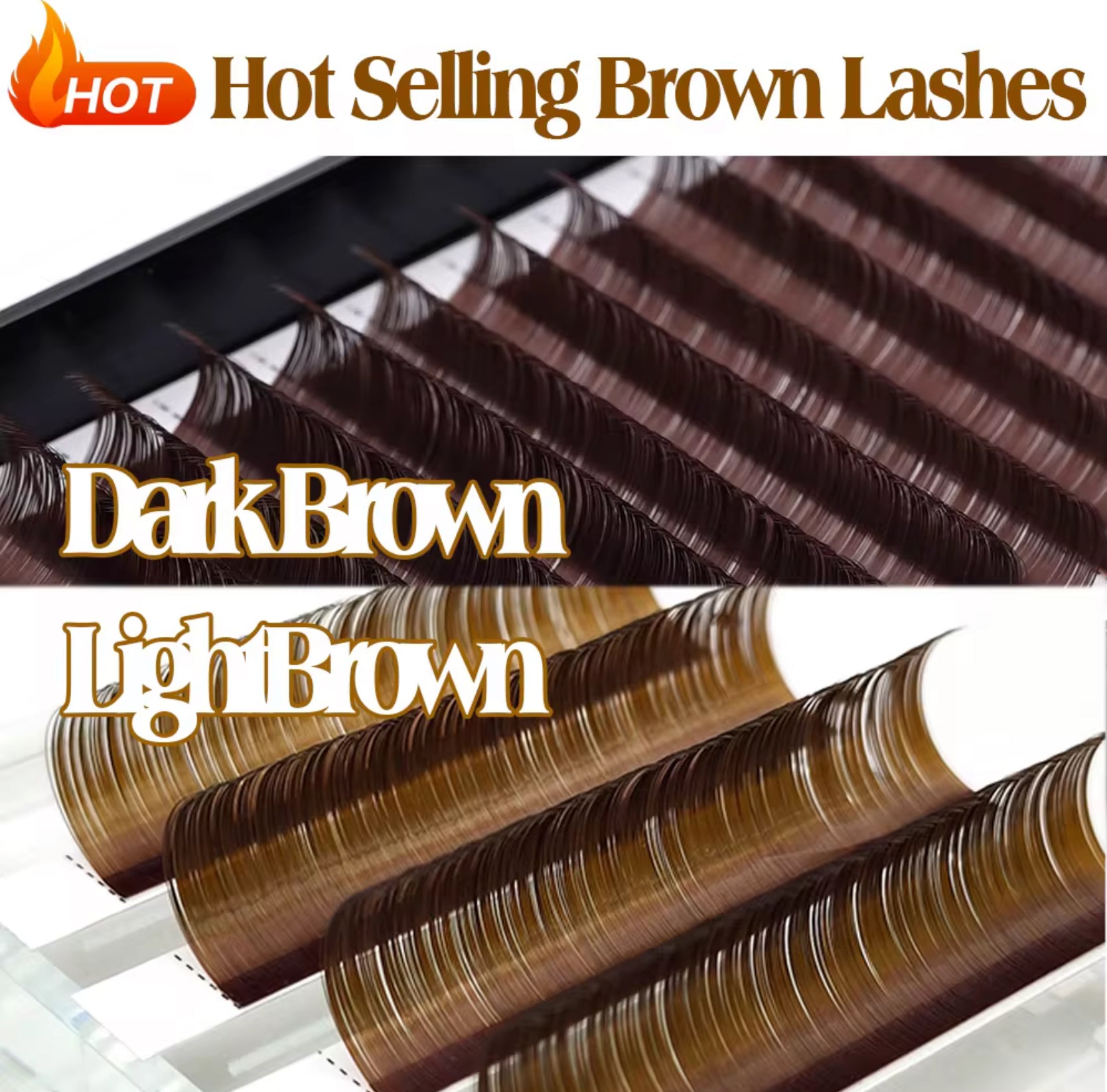 Hershey Chocolate Cashmere Lash Trays (coming soon)