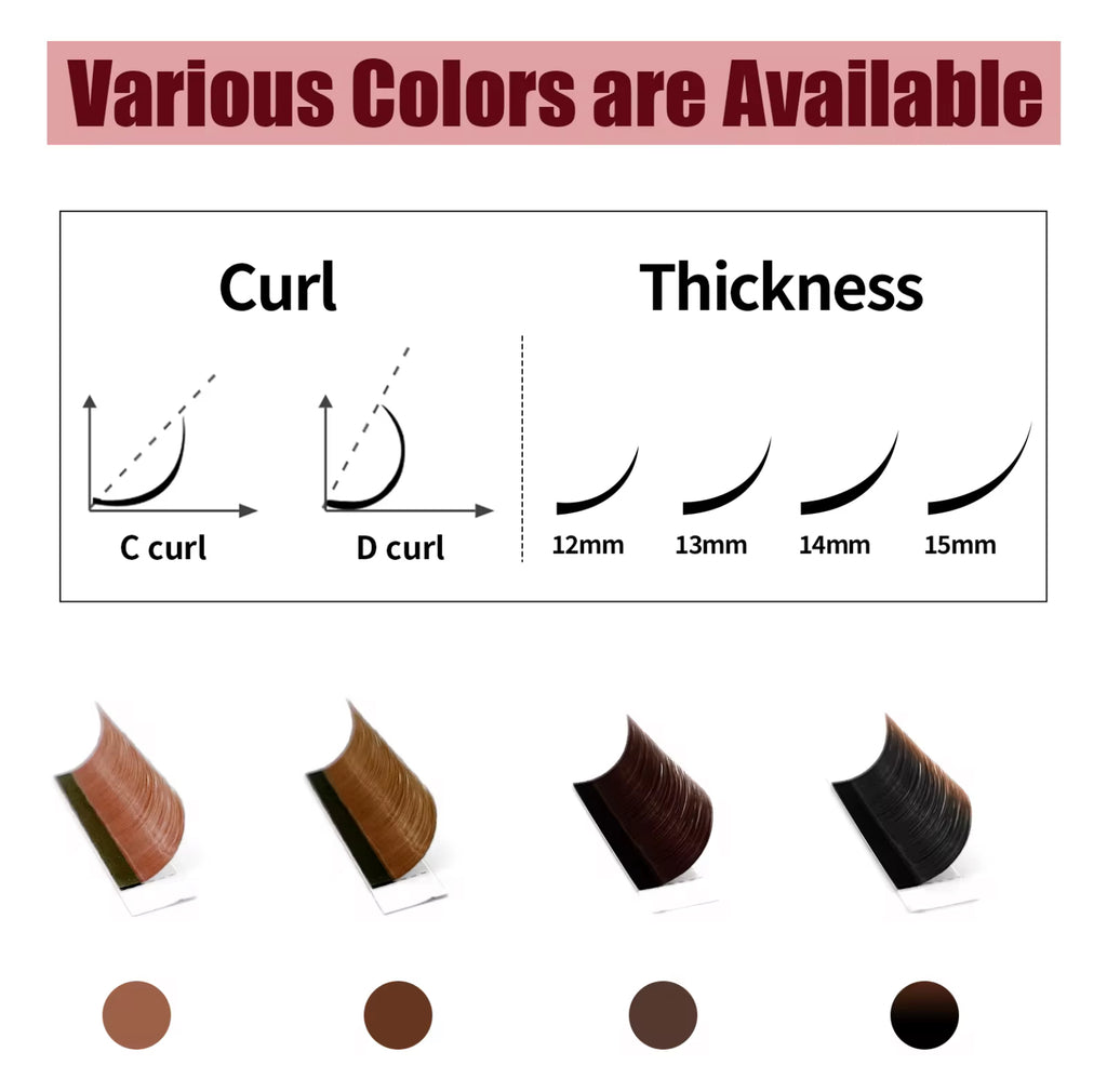 Hershey Chocolate Cashmere Lash Trays (coming soon)